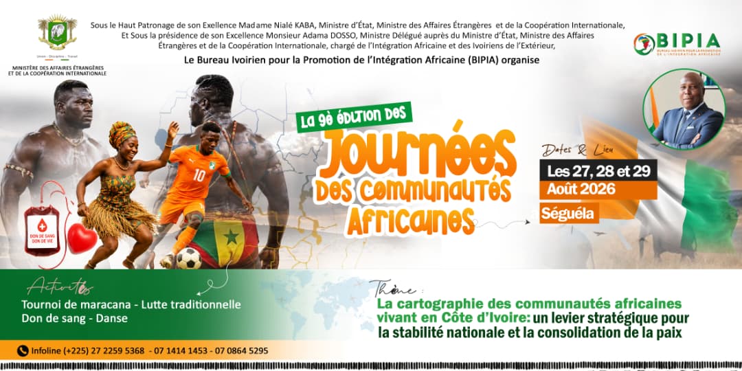 9e Édition Journées des Communautés Africaines – SEGUELA  2026